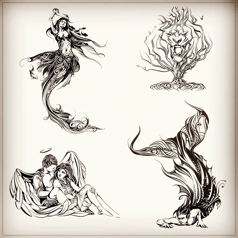 Art Craft Umbrella - ใหม่สาวศิลปะแสตมป์ Mermaid คนรัก Angel Devil รูปแบบวันวาเลนไทน์การ์ดคริสต์มาสหัตถกรรมไม่มีตัดโลหะตาย