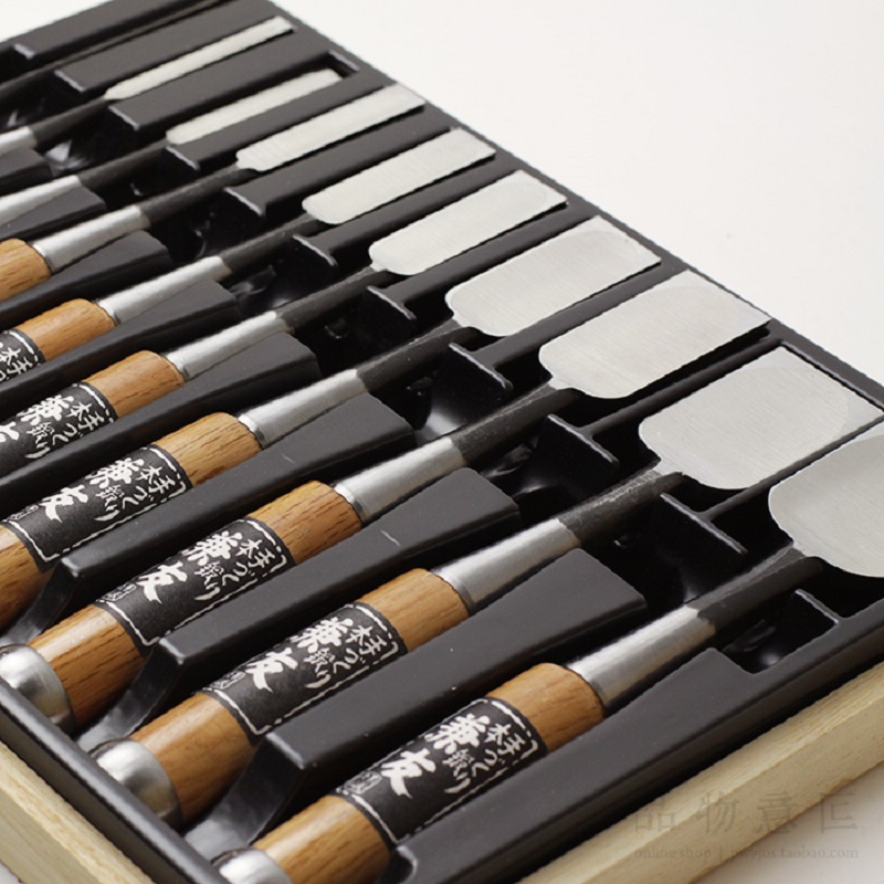 Linocut Carving Tool - สิ่วงานไม้ญี่ปุ่น สิ่วตัดไม้ สิ่วแบน สิ่วเหล็ก สิ่วเหล็กแท่ง สิ่วเหล็ก