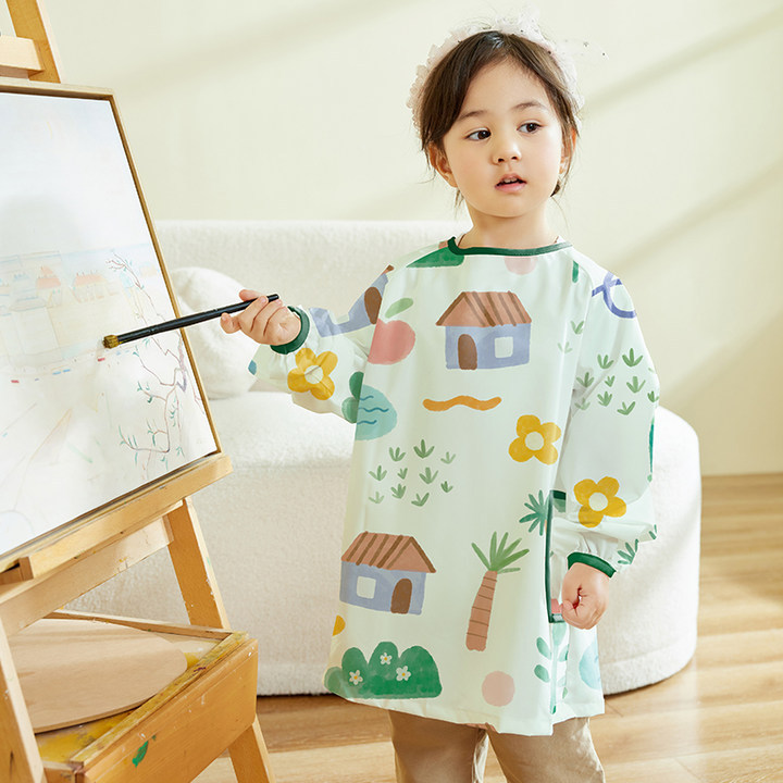 เสื้อกันเปื้อนเด็กแบบกันน้ำ แข - Art Craft 4 Years Old บทวิจารณ์และราคา