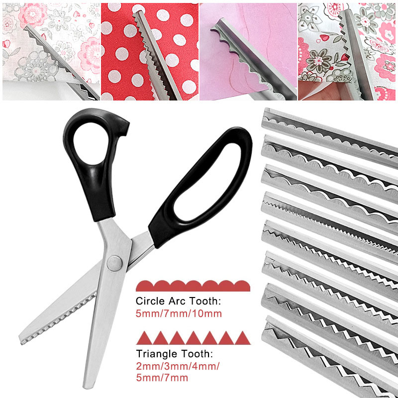 กรรไกรตัดกระดาษลายซิกแซก 2/3 ม - Art And Craft Zig Zag Scissors บทวิจารณ์และราคา