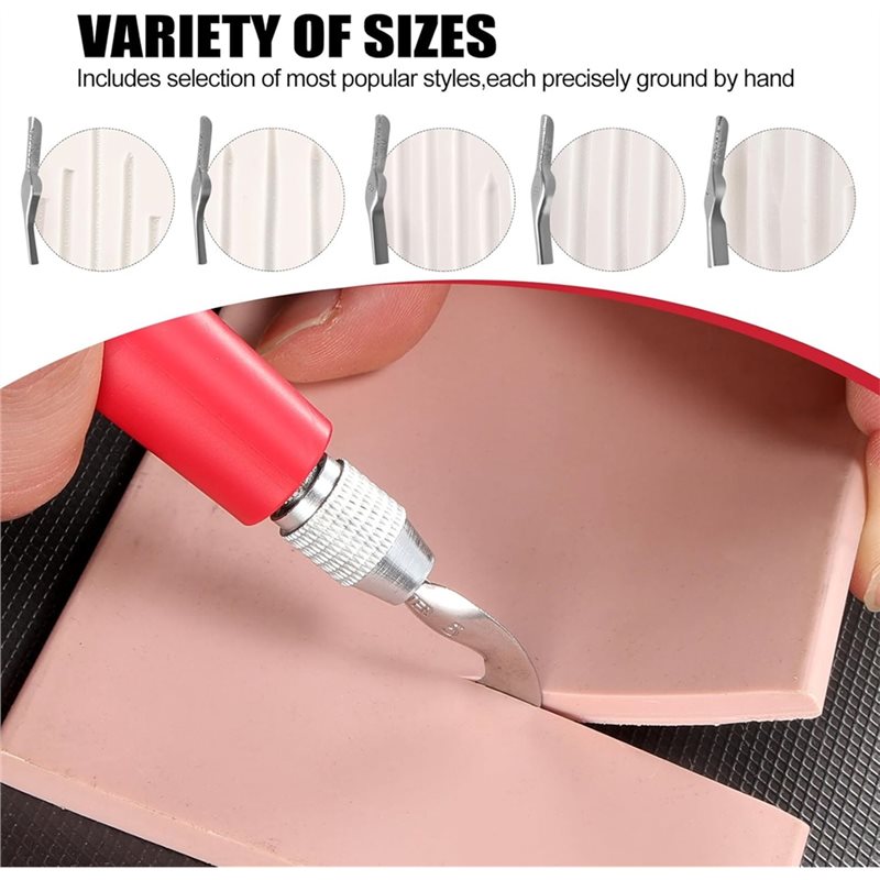 【ORNAMENT】เครื่องมือแกะสลักลิน - Linocut Carving Tool บทวิจารณ์และราคา