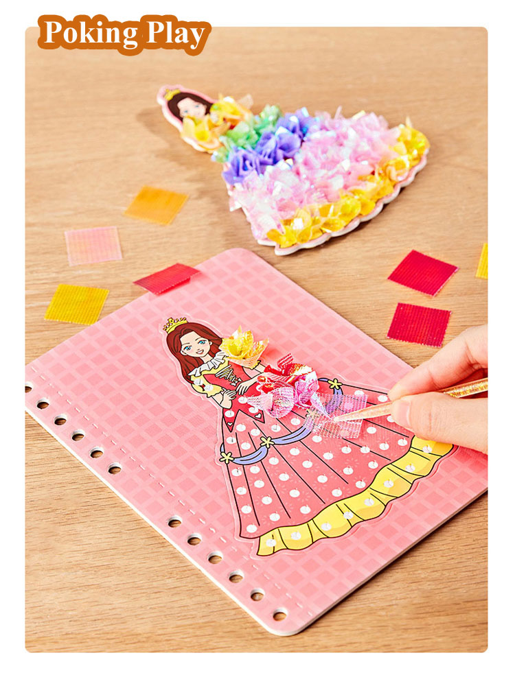 DIY ภาพวาดสติกเกอร์หัตถกรรมของ - Art Craft Kits For Kids บทวิจารณ์และราคา