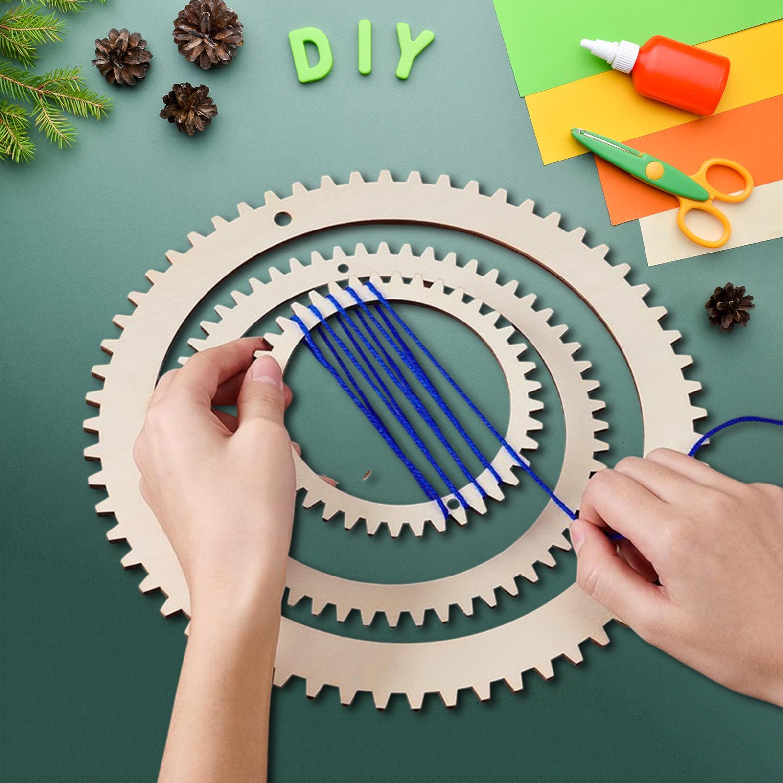 ชุดเครื่องมือทอผ้า DIY โครงไม้ - Art Craft Kits For Kids บทวิจารณ์และราคา