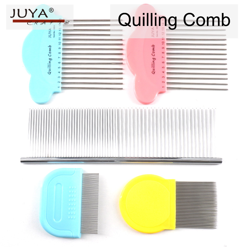 JUYA Quilling Comb 4 แบบ สีฟ้า - Quilling Paper Strips บทวิจารณ์และราคา