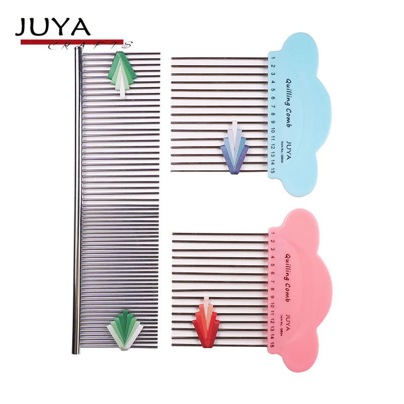 JUYA Quilling Comb 4 แบบ สีฟ้า - Quilling Paper Strips บทวิจารณ์และราคา