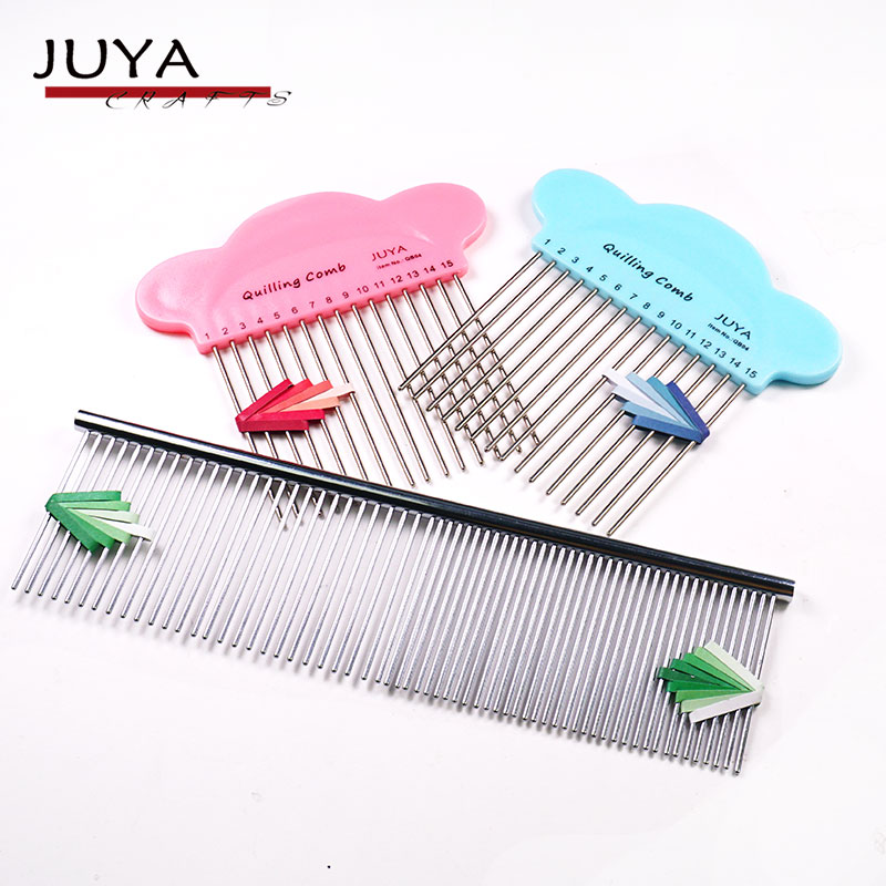 JUYA Quilling Comb 4 แบบ สีฟ้า - Quilling Paper Strips บทวิจารณ์และราคา