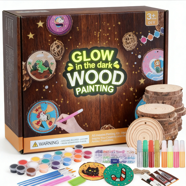 ชุดระบายสีไม้เรืองแสงในที่มืดส - Art Craft Kits For Kids บทวิจารณ์และราคา