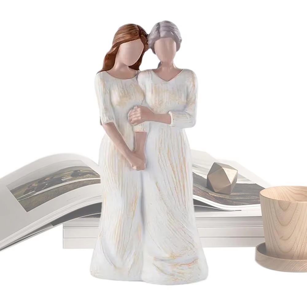 รูปปั้นแม่และลูกสาว งานฝีมือเร - Art And Craft For Mother'S Day บทวิจารณ์และราคา