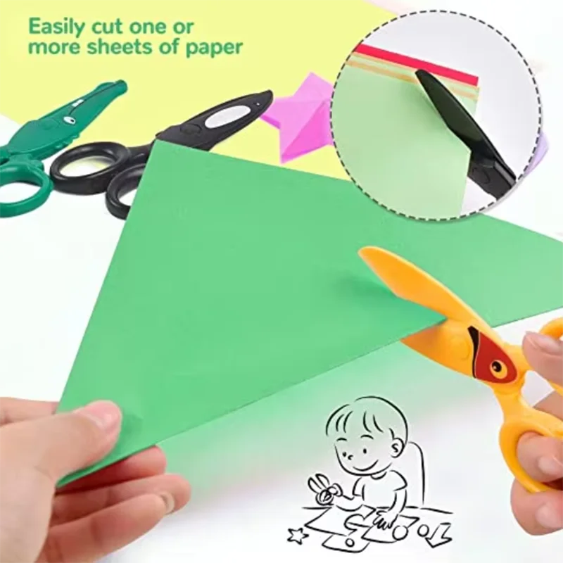 กรรไกรฝึกหัดสำหรับเด็กก่อนวัยเ - Art Craft 4 Years Old บทวิจารณ์และราคา