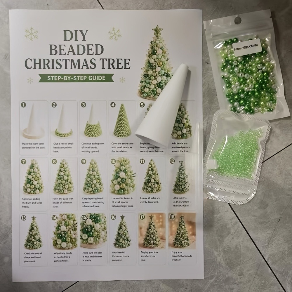ชุดทำต้นคริสต์มาสประดับลูกปัด  - Art Craft Kits For Kids บทวิจารณ์และราคา