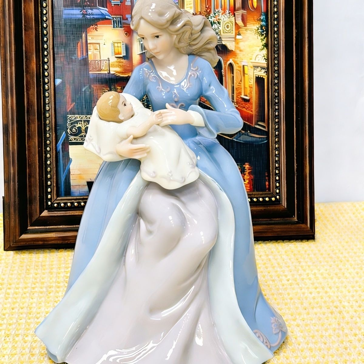 xx-ยุโรป รูปปั้นเซรามิกแม่ลูก  - Art And Craft For Mother'S Day บทวิจารณ์และราคา