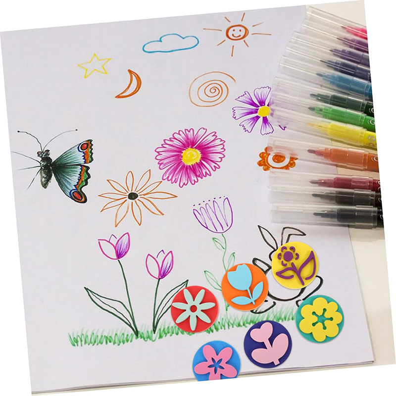 แสตมป์โฟม6ชิ้น/ถุงสำหรับภาพวาด - Art Craft 4 Years Old บทวิจารณ์และราคา