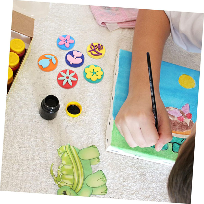 แสตมป์โฟม6ชิ้น/ถุงสำหรับภาพวาด - Art Craft 4 Years Old บทวิจารณ์และราคา