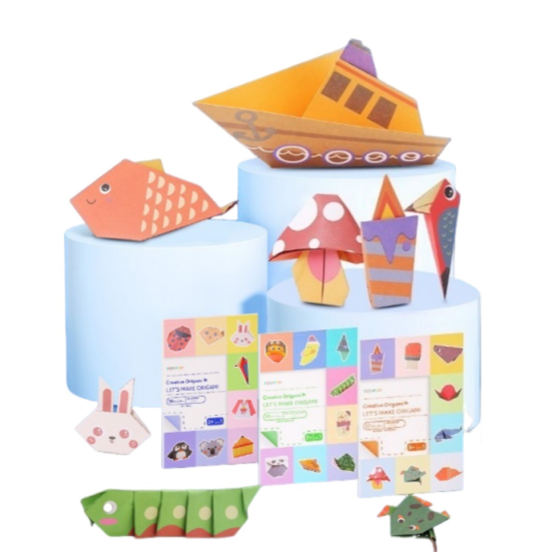 ชุดอุปกรณ์พับกระดาษโอริกามิใหม - Art Craft 4 Years Old บทวิจารณ์และราคา