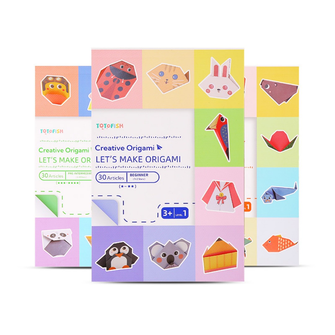 ชุดอุปกรณ์พับกระดาษโอริกามิใหม - Art Craft 4 Years Old บทวิจารณ์และราคา