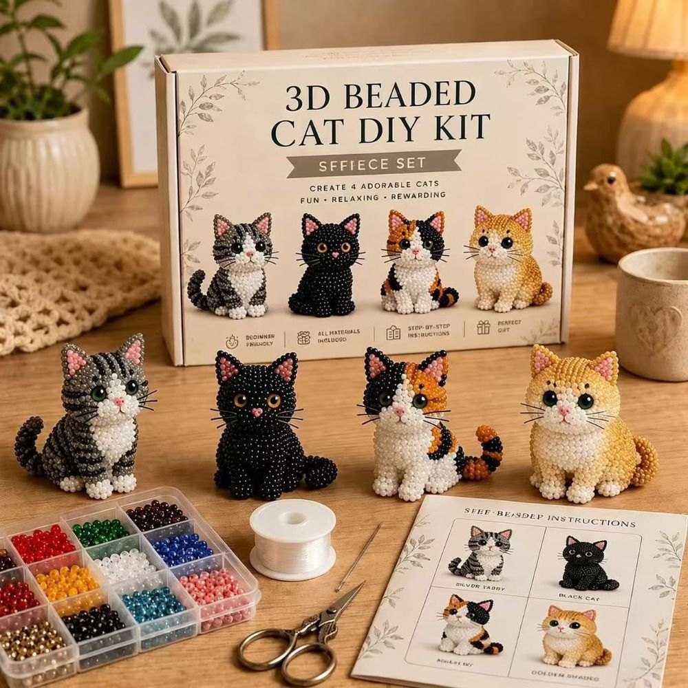 ชุดงานฝีมือปักลูกปัดรูปสัตว์ D - Art Craft Kits For Kids บทวิจารณ์และราคา