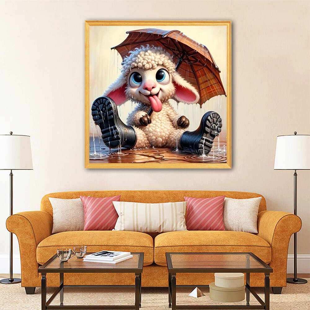 EverShine 5Dเพชรภาพวาดสุนัขแมว - Art Craft Umbrella บทวิจารณ์และราคา