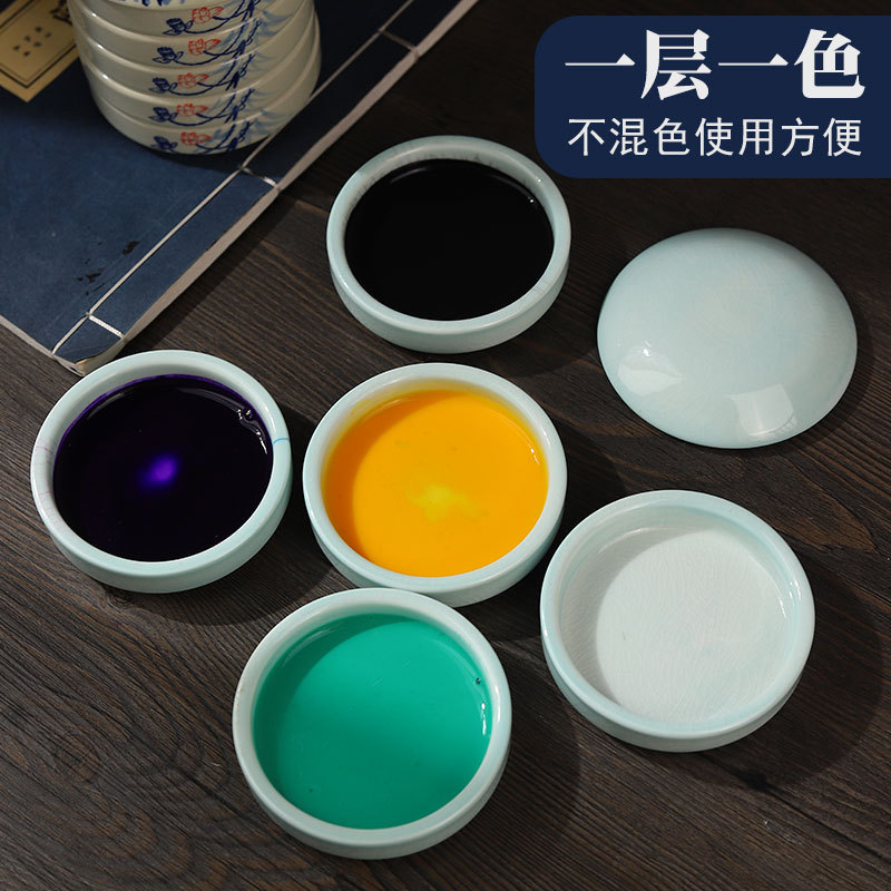 จานผสมสีเซรามิก 5 ชั้นสำหรับสี - Art Craft 5 Year Old บทวิจารณ์และราคา