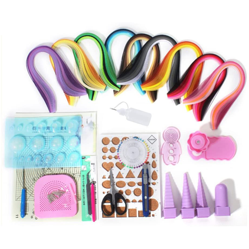 กระดาษQuillingชุด18ชนิดเครื่อง - Quilling Paper Strips บทวิจารณ์และราคา