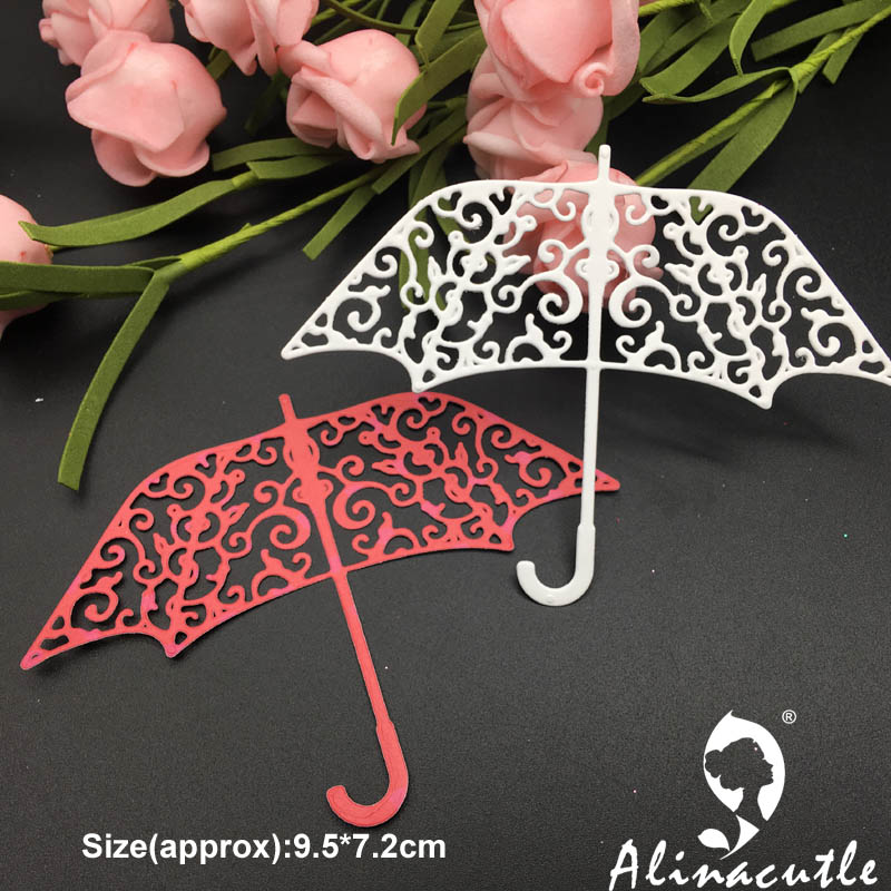 Alinacutle ตัดโลหะตายตัด Vinta - Art Craft Umbrella บทวิจารณ์และราคา